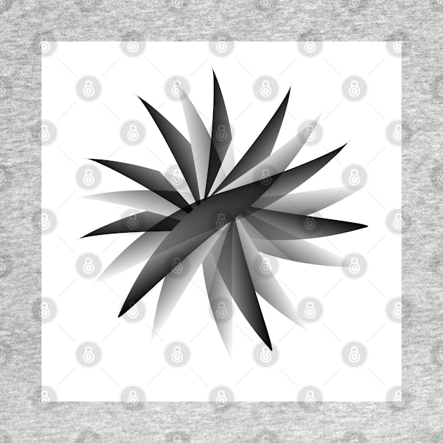 Radial grey gradient background by ikshvaku